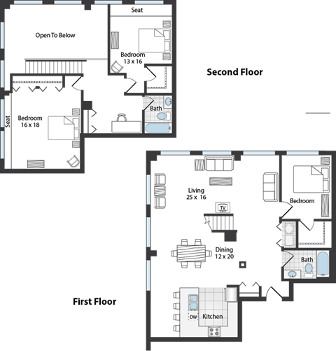 421 19th Street 1-3 Beds Apartment, Loft for Rent - Photo Gallery 35